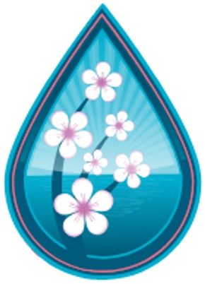 Cherry Blossom Plumbing water drop