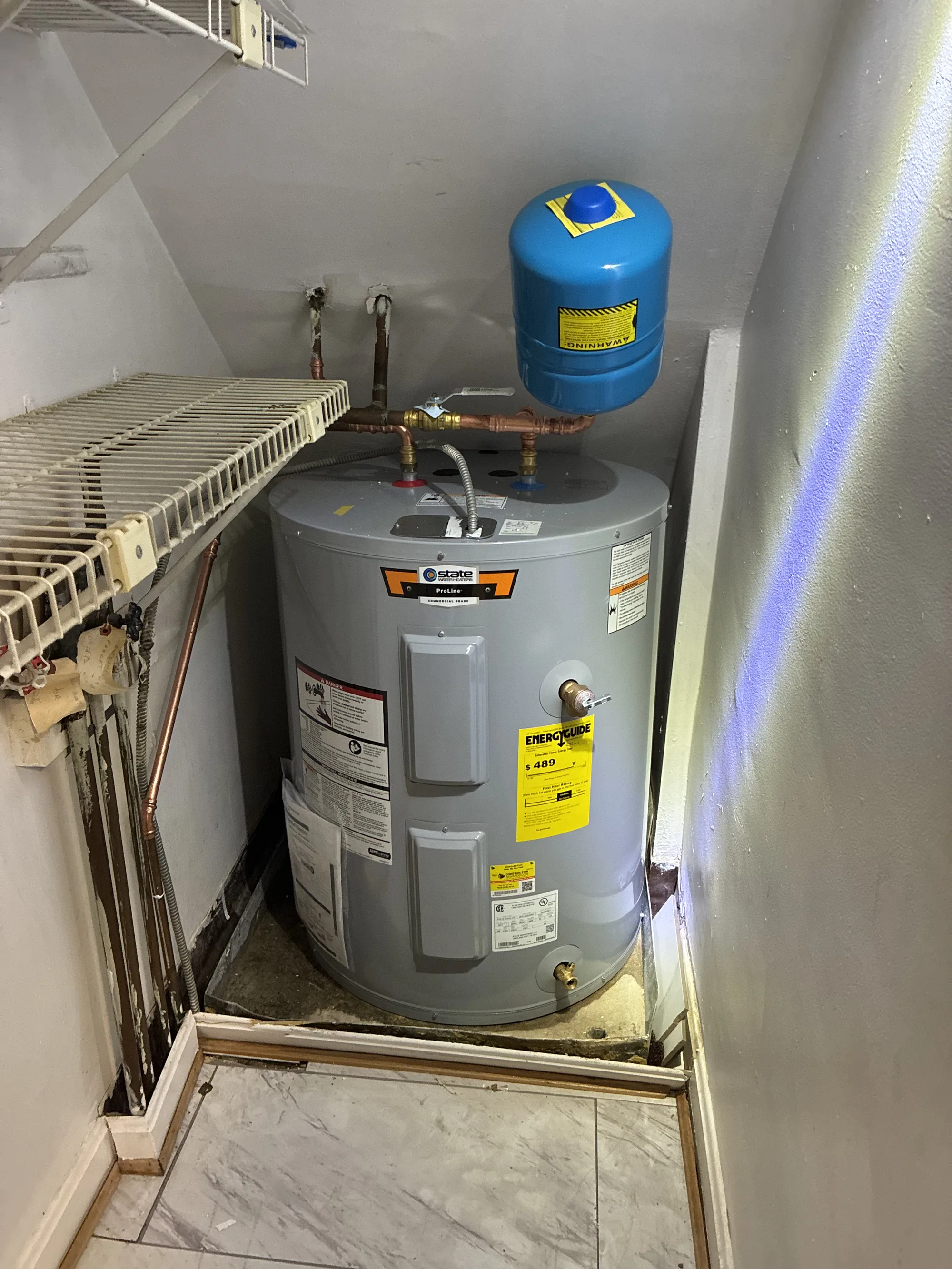 New Water Heater Feb 2026