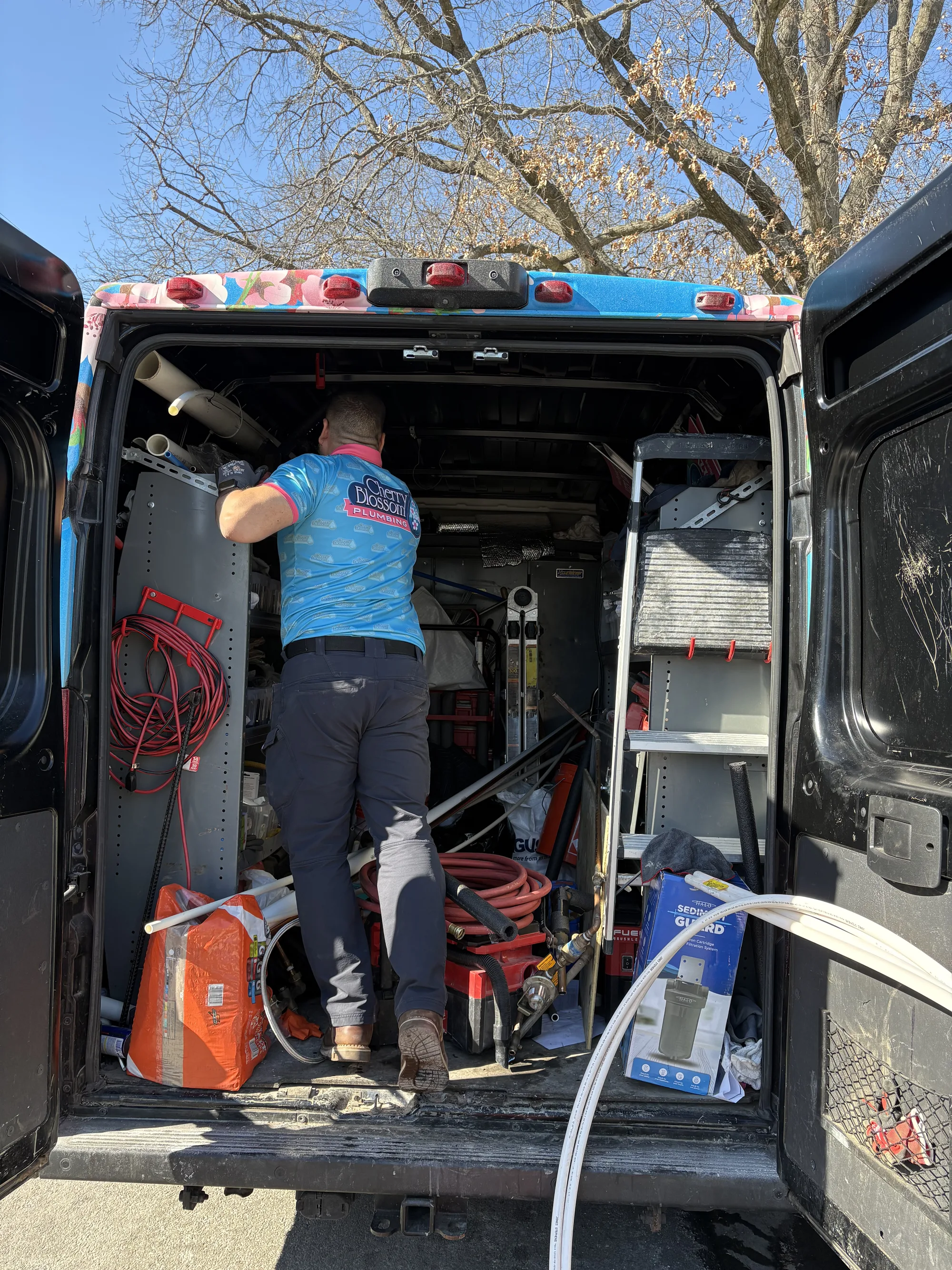 Technician in Van (3)